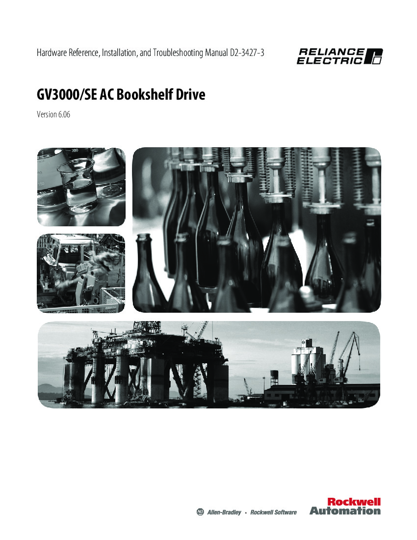 First Page Image of 38ER4060 GV3000 SE AC Bookshelf Drive Version 6.06 D2-3427-3.pdf